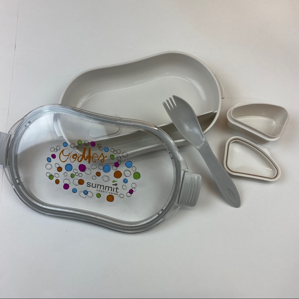 Lunch Kit with Spork & Dressing Container Food storage Lunch box